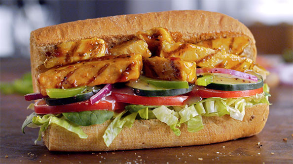 Chicken Teriyaki Sandwiches
 Sweet ion Chicken Teriyaki Fresh Fit Sub Sandwich Menu