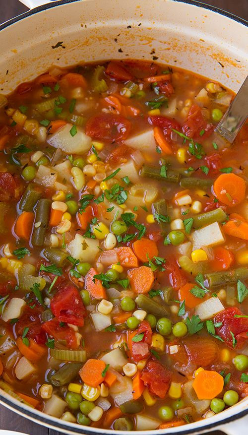 Chicken Vegetable Soup Recipes From Scratch
 Made From Scratch Ve able Soup A Lot Recipes
