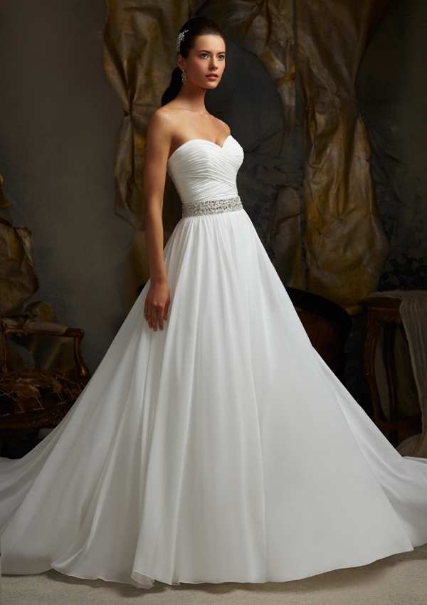 Chiffon Wedding Gown
 Gorgeous Chiffon Wedding Dresses