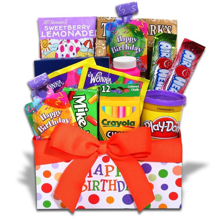 Child Birthday Gift Basket
 60 best images about Fun Birthday on Pinterest