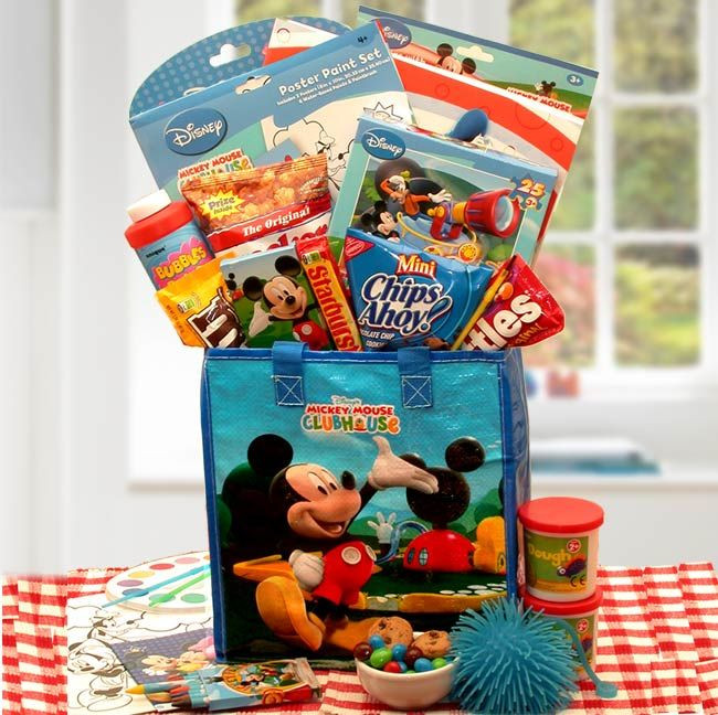 Child Birthday Gift Basket
 Mickey s Fun House Gift Bag Mickey s Clubhouse is full of