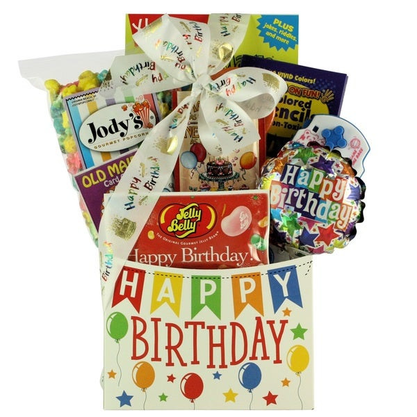 Child Birthday Gift Basket
 Shop Happy Birthday Wishes Kid s Birthday Gift Basket