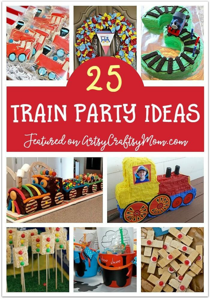 Child Birthday Gift Idea
 25 Awesome Train Birthday Party Ideas for Kids