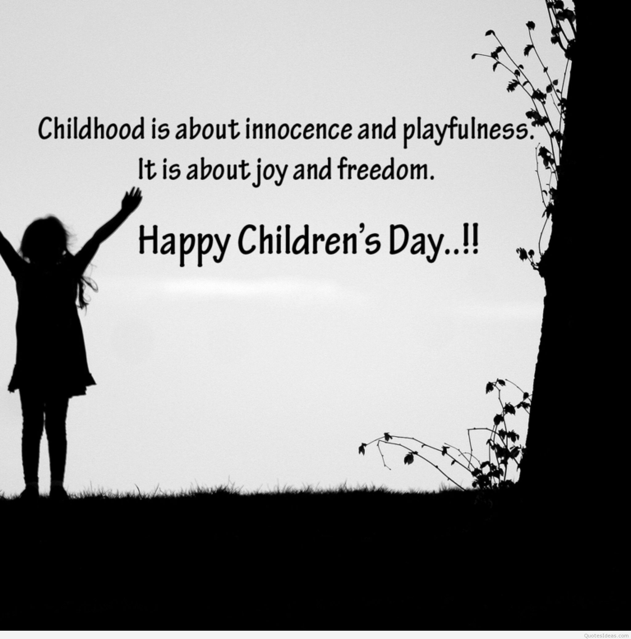 Child Day Quotes
 Happy children s day quotes 2015