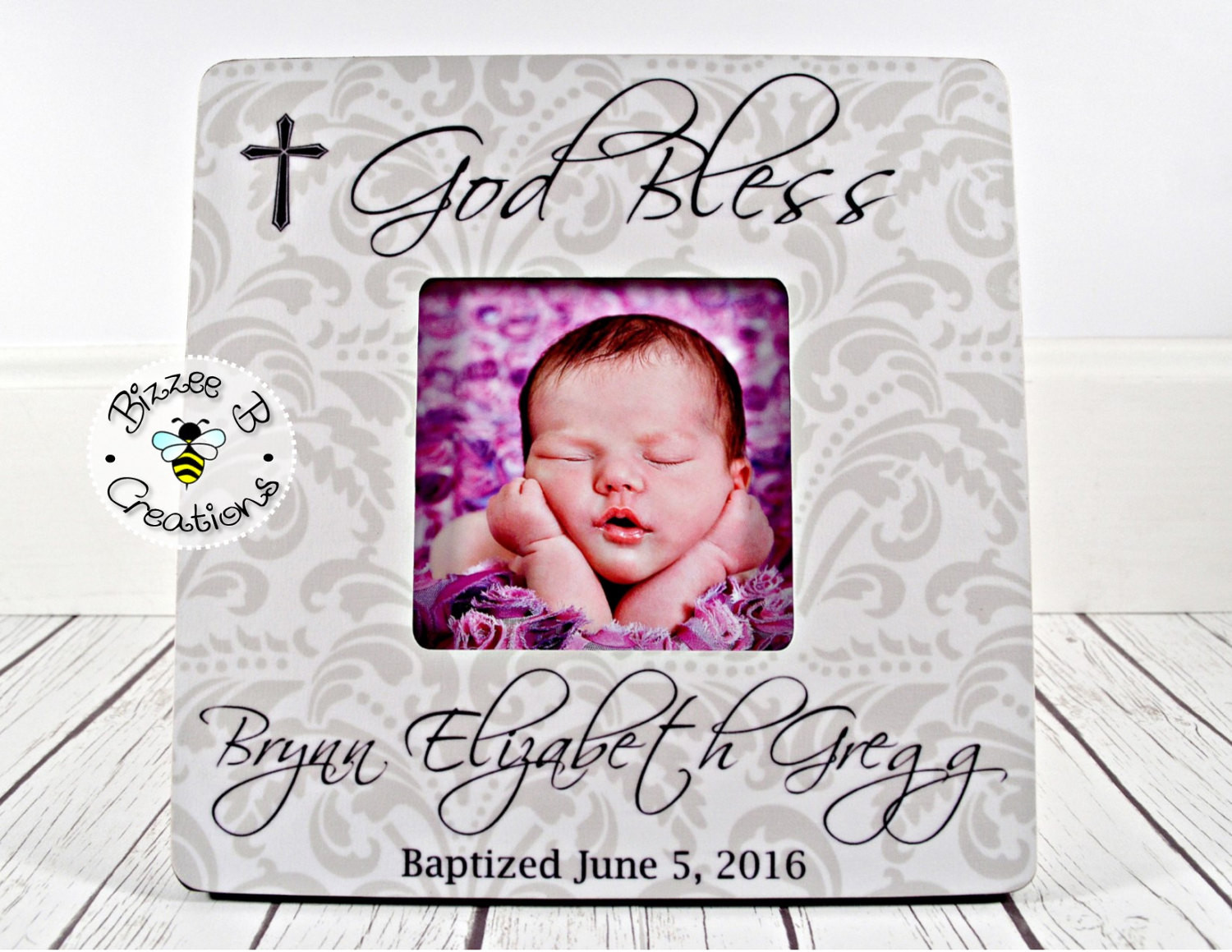 Child Dedication Gift
 ON SALE Baptism Gift for Baby Godchild Gift Baby Baptism