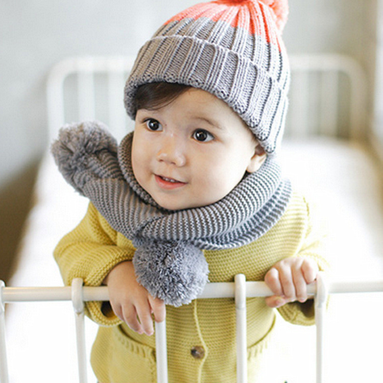 Child Fashion Scarf
 Cute Colorful Autumn Winter Warm Extended Scarf Candy