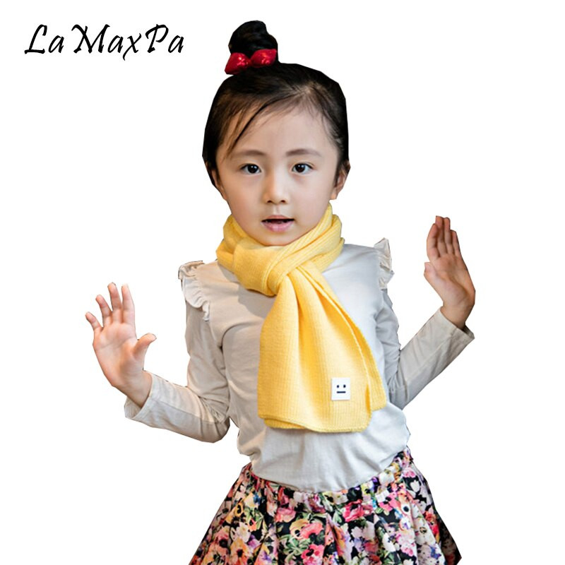 Child Fashion Scarf
 LaMaxPa Fashion Children Warm Cotton Scarf Boys Girls