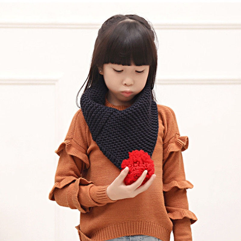 Child Fashion Scarf
 New Fashion Scarves Children Girl Warm Knitted Scarf