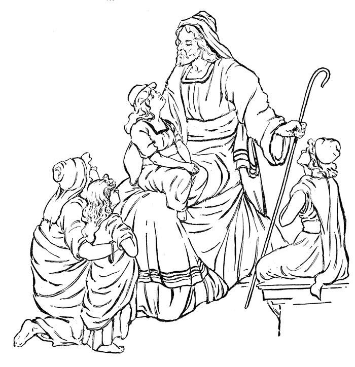 Children Bible Stories Coloring Pages
 Bible Characters Coloring Pages Coloring Home