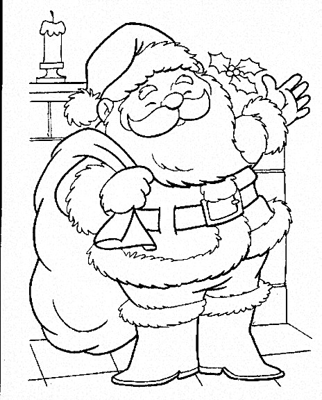 Children Christmas Coloring Pages
 Swinespi Funny Christmas colouring pages for