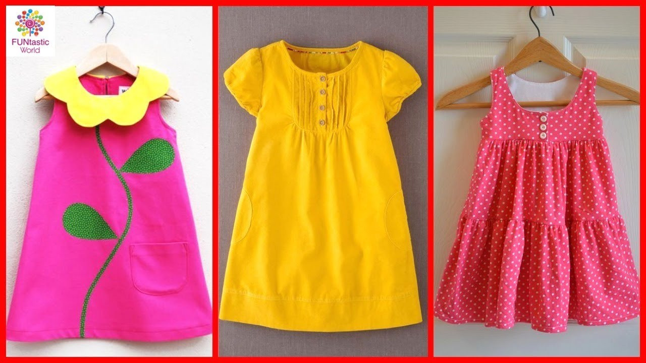 Children Dress Design
 Kids Cotton Frocks Designs