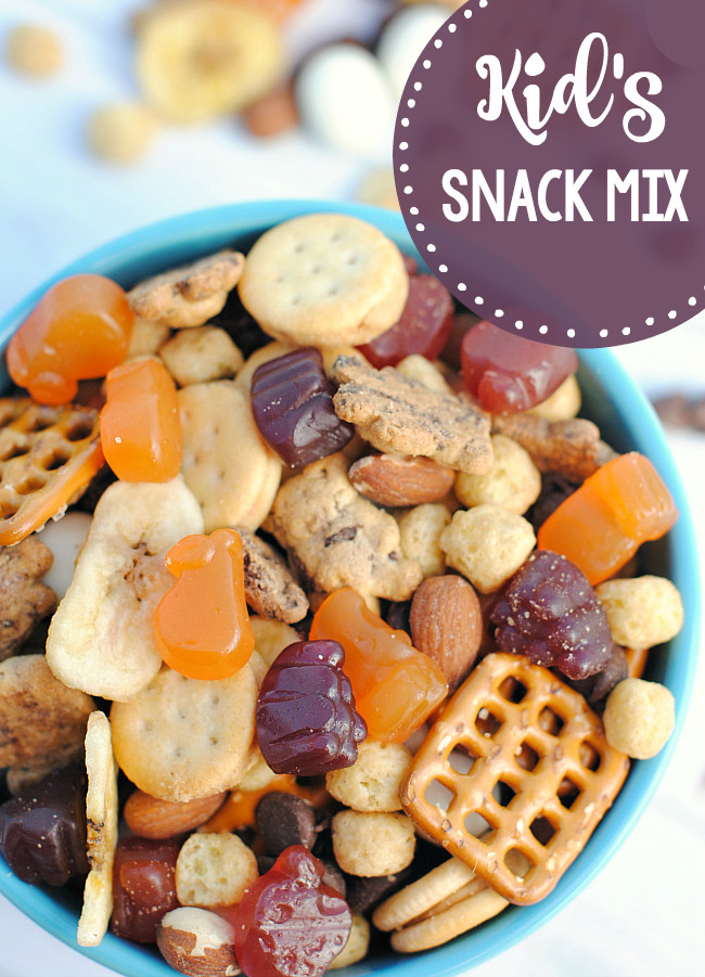 Children Snacks Recipes
 Easy Kid s Snack Mix Crazy Little Projects