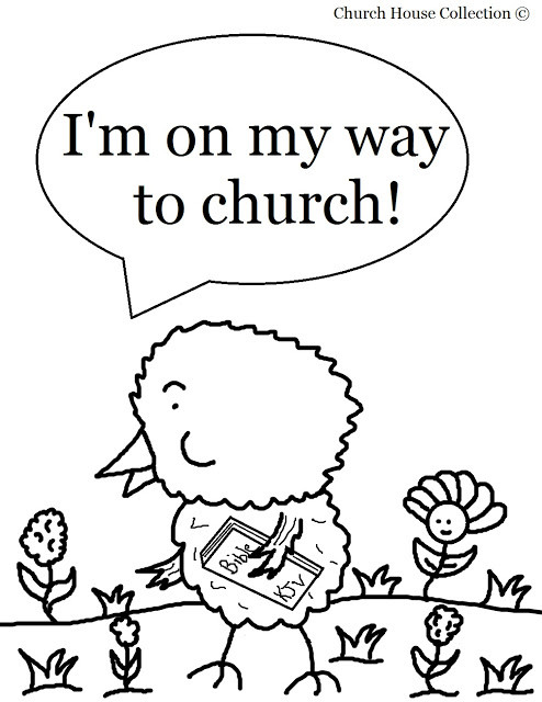Children Sunday School Coloring Pages
 Church House Collection Blog March 2013