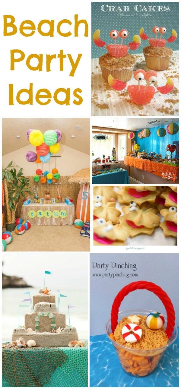 Children'S Beach Party Ideas
 Beach Party Ideas Collection Moms & Munchkins