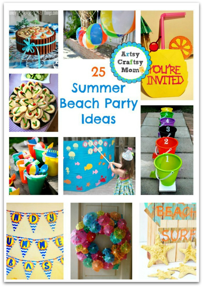 Children'S Beach Party Ideas
 25 Summer Beach Party Ideas