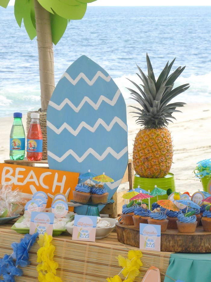 Children'S Beach Party Ideas
 Surfin Safari Surf Themed Birthday Party