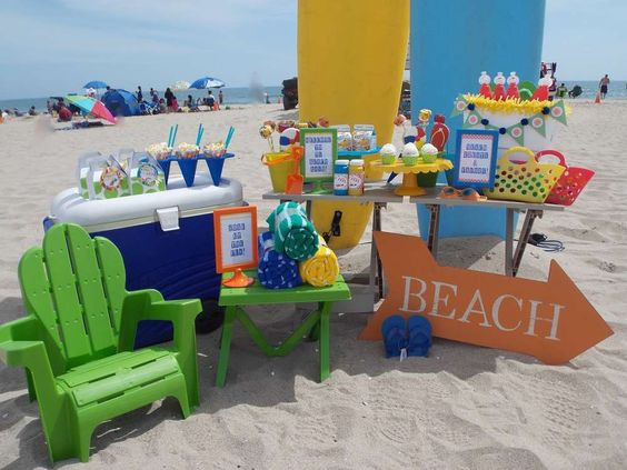 Children'S Beach Party Ideas
 Las mejores fiestas infantiles al aire libre cumpleaños