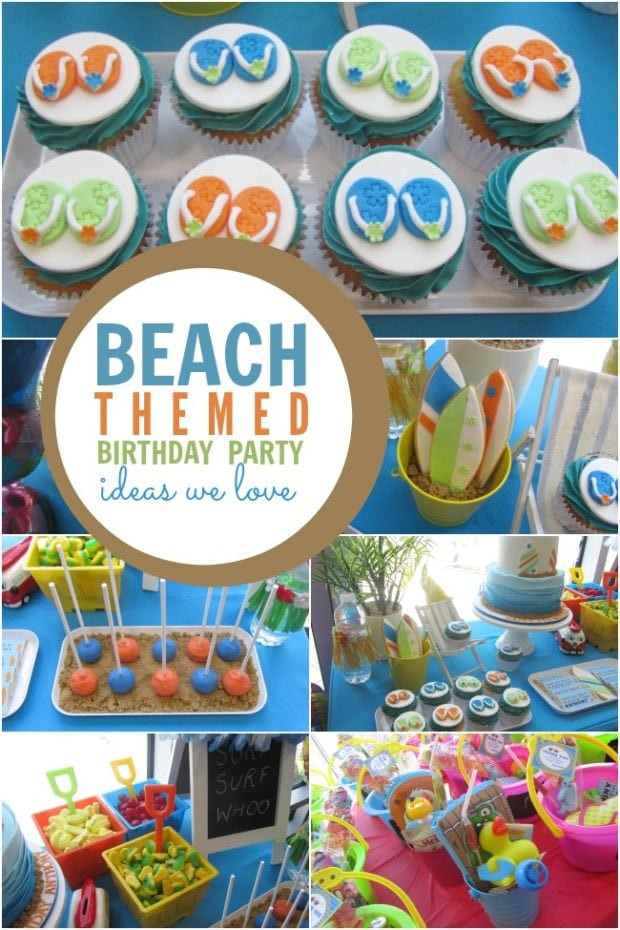 Children'S Beach Party Ideas
 Surf Sand and Fun A Boy s Beach Themed Birthday Party