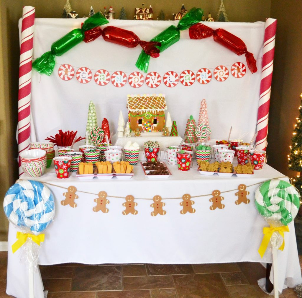 Children'S Christmas Party Ideas
 Candy Land Christmas Party Smash Cake
