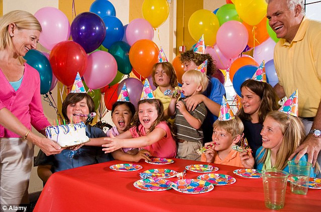 Childrens Birthday Party
 petitive parents send cost of childrens birthday bashes