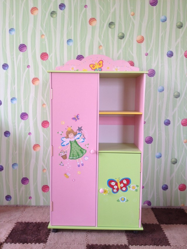 Childrens Storage Cabinet
 Trade new nontoxic wooden toys for children wardrobe