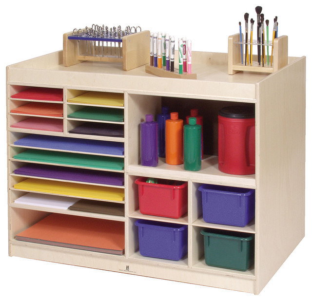 Childrens Storage Cabinet
 Steffywood Mobile Kids Child Art Paint Storage Cabinet