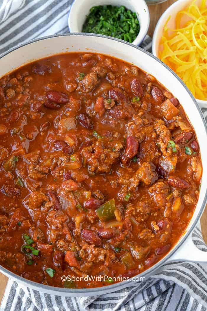 Chili Recipe Beef
 The Best Chili Recipe Spend With Pennies