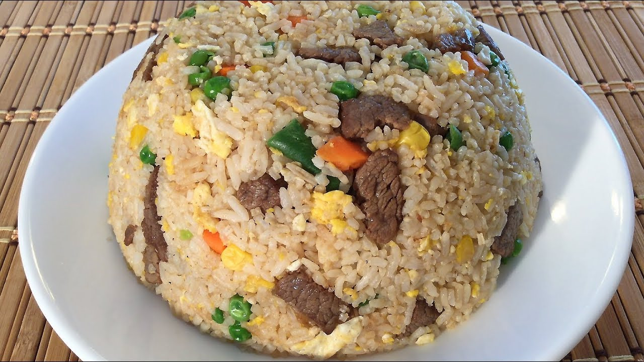 Chinese Beef Fried Rice
 How To Make Beef Fried Rice Chinese Restaurant Food