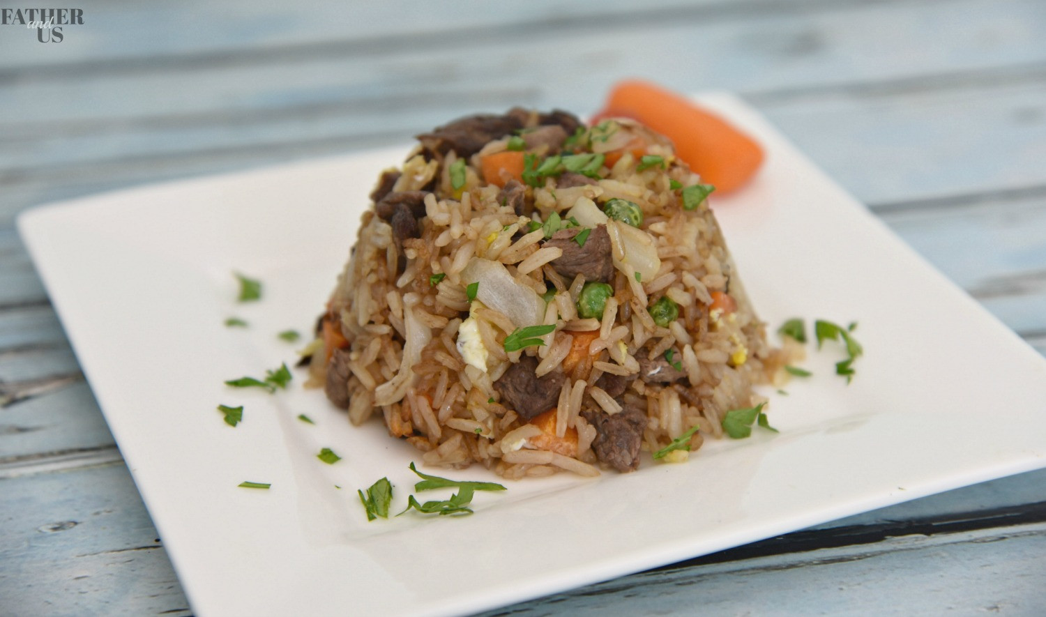 Chinese Beef Fried Rice
 Beef Fried Rice Air Fryer Recipe Father and Us