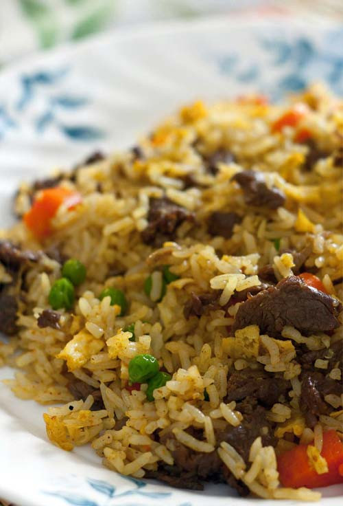 Chinese Beef Fried Rice
 How to Make Simple Beef Fried Rice Food Fun and Happiness