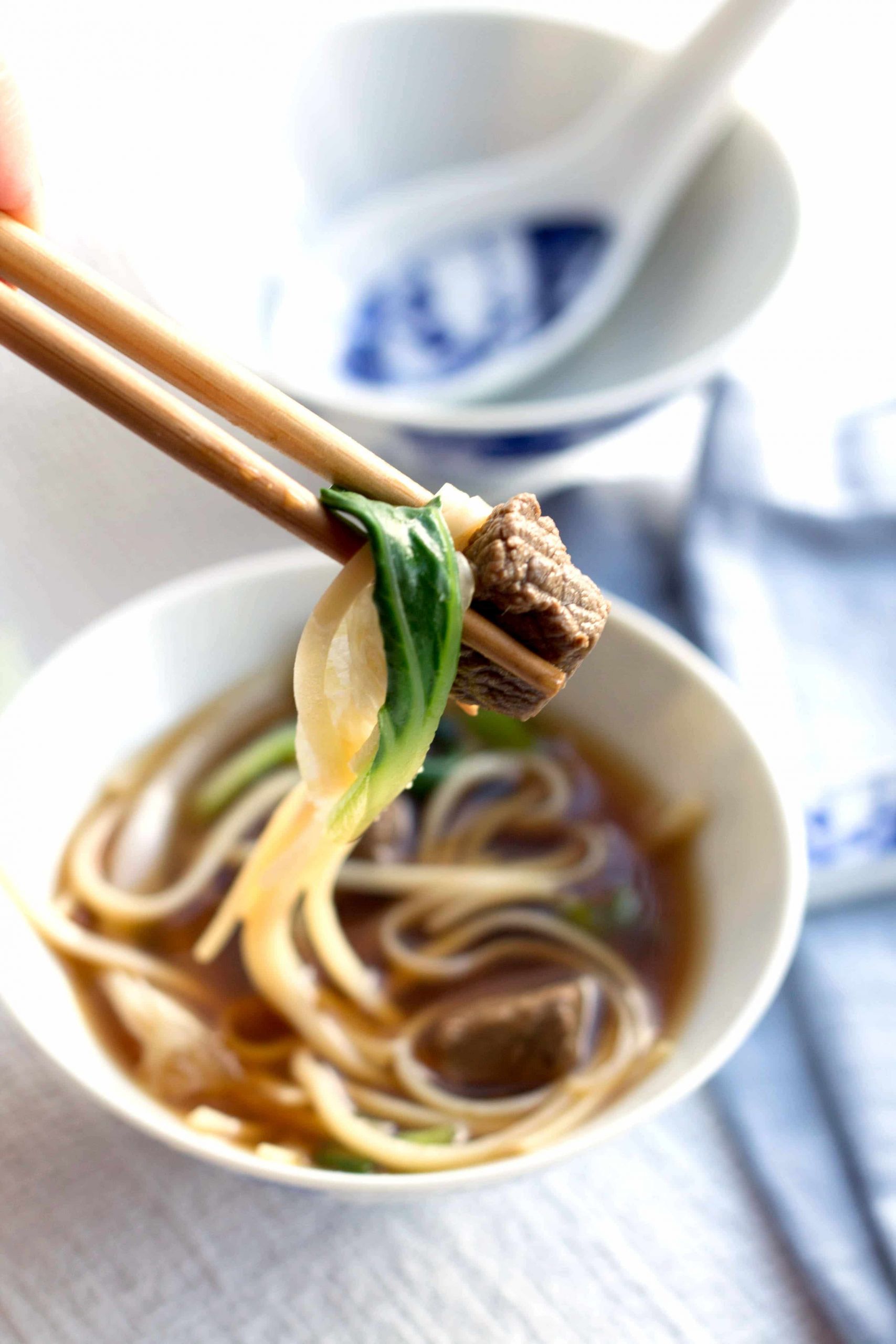 Chinese Beef Soup Recipe
 Chinese Beef Noodle Soup Erren s Kitchen