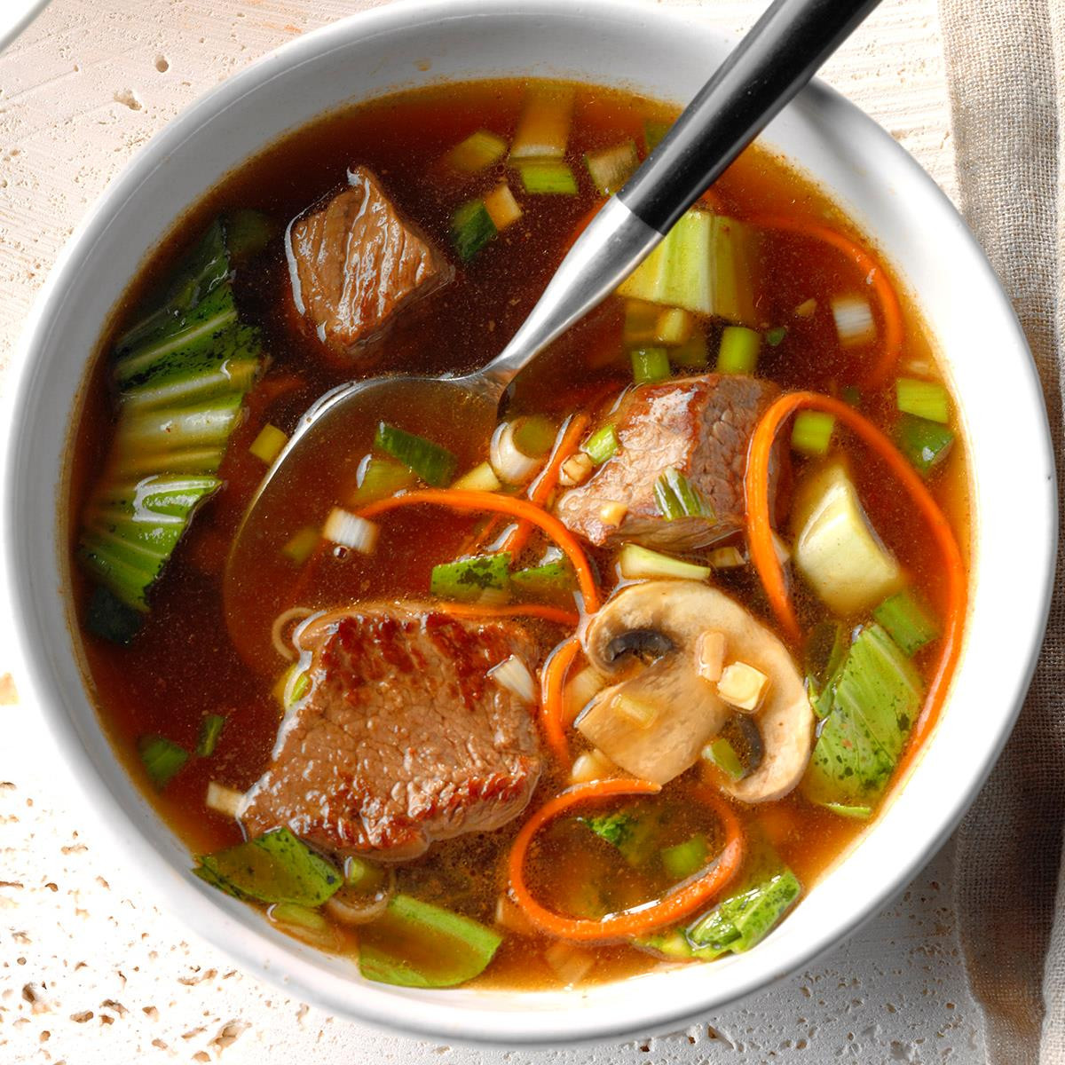 Chinese Beef Soup Recipe
 Asian Ve able Beef Soup Recipe