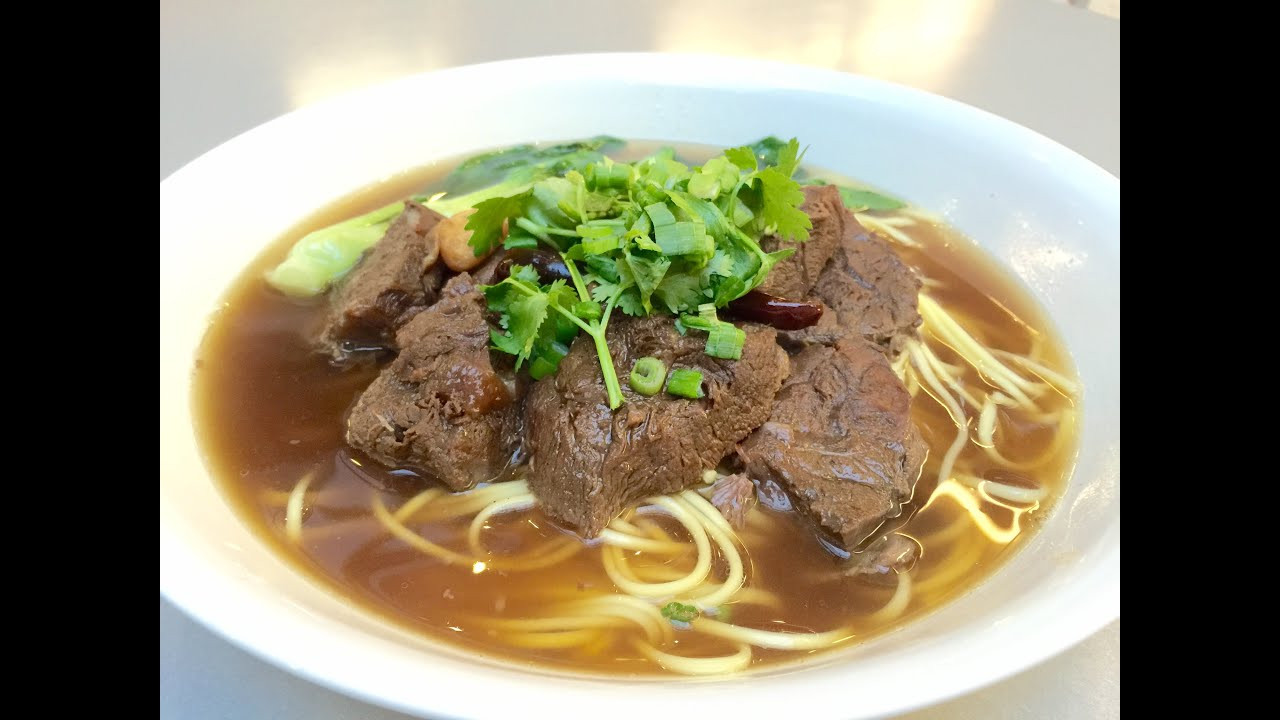Chinese Beef Soup Recipe
 Longevity Chinese Beef Noodle Soup Recipe 紅燒牛肉面 for