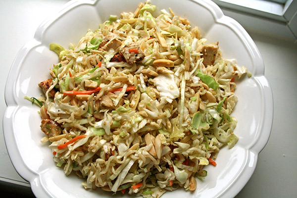 Chinese Chicken Cabbage Salad
 Asian salad with chicken and cabbage