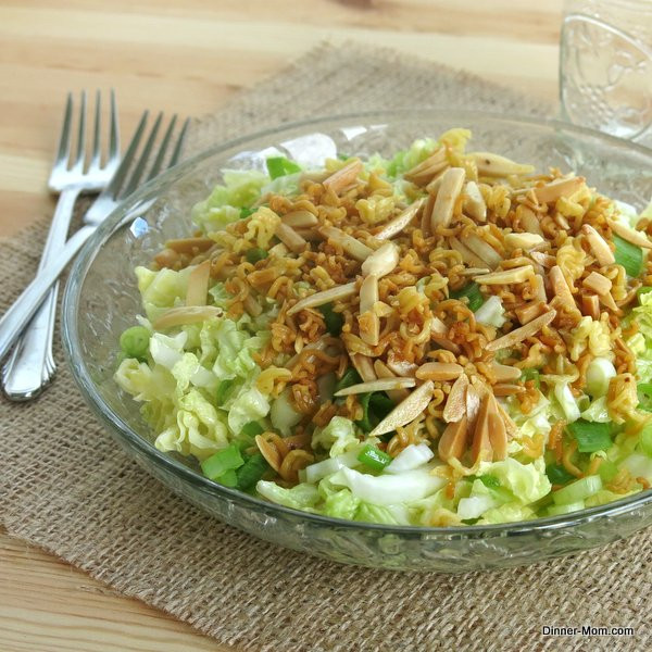 Chinese Chicken Cabbage Salad
 Chinese Napa Cabbage Salad with a Crunchy Topping The