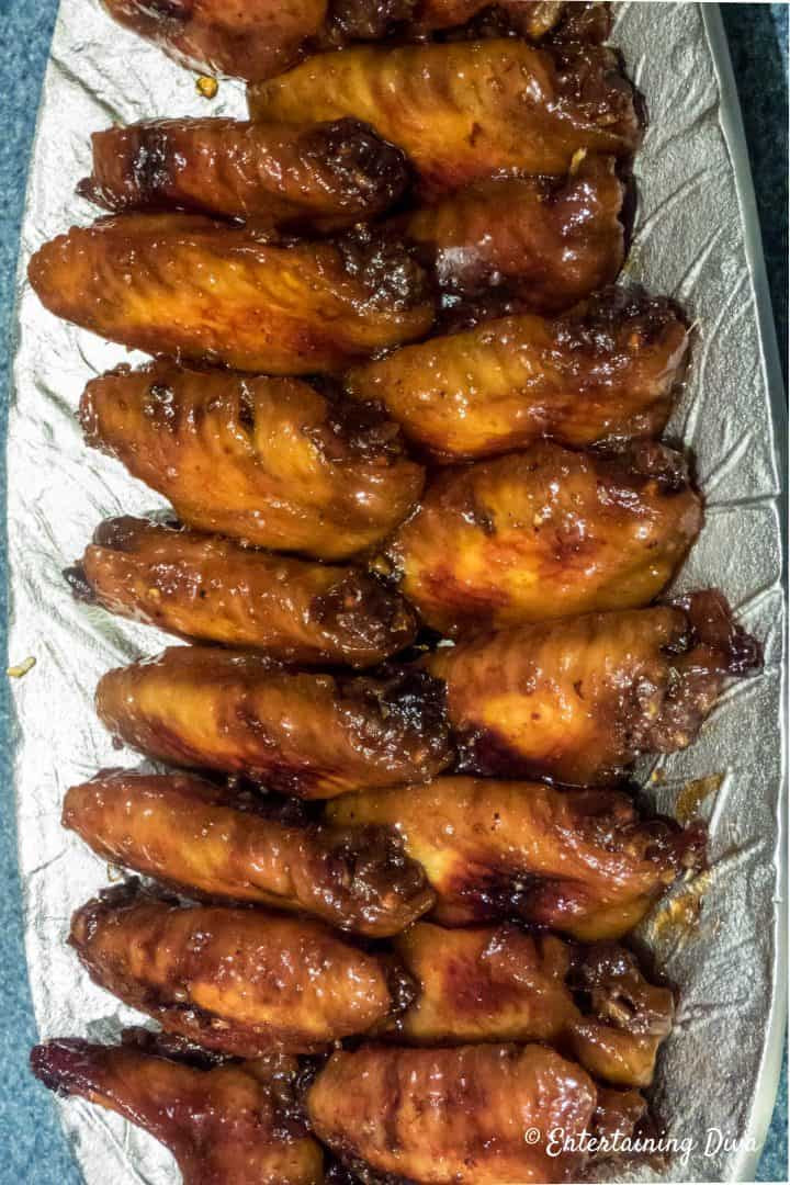 Chinese Chicken Wings Calories
 Easy Baked Sticky Chinese Chicken Wings Entertaining
