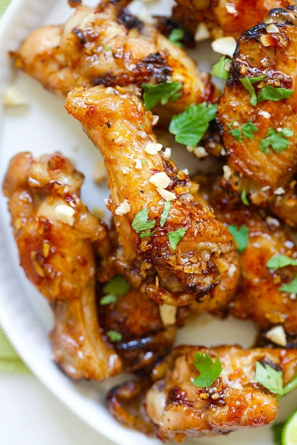 Chinese Chicken Wings Calories
 Sticky Asian Chicken Wings Rasa Malaysia