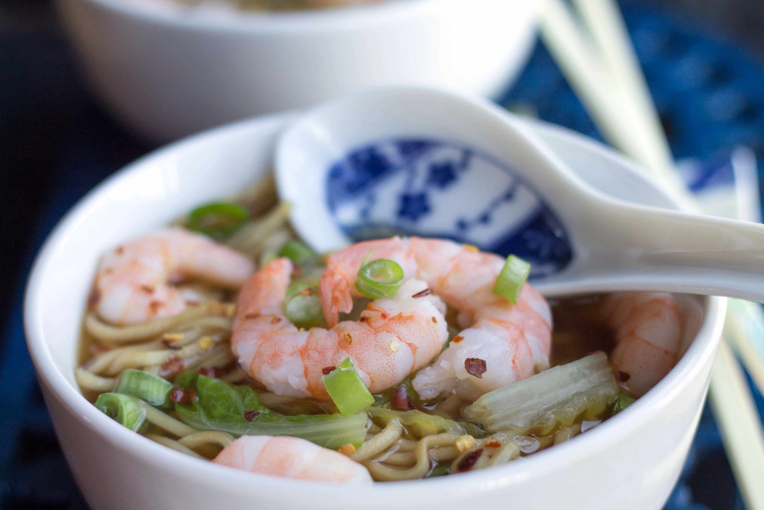 Chinese Noodles With Shrimp
 Quick Chinese Shrimp Noodle Soup Erren s Kitchen