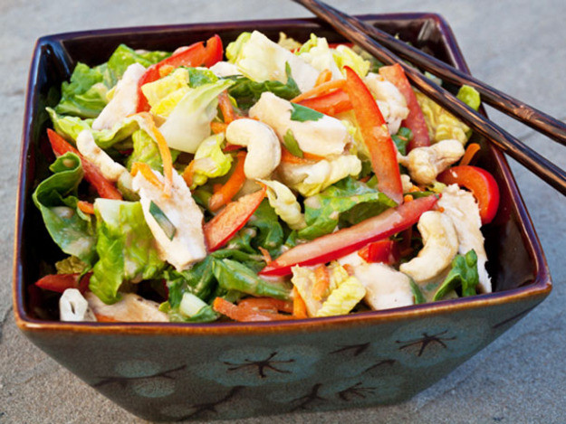 Chinese Salads Recipes
 Chinese Chicken Salad with Sesame Ginger Vinaigrette