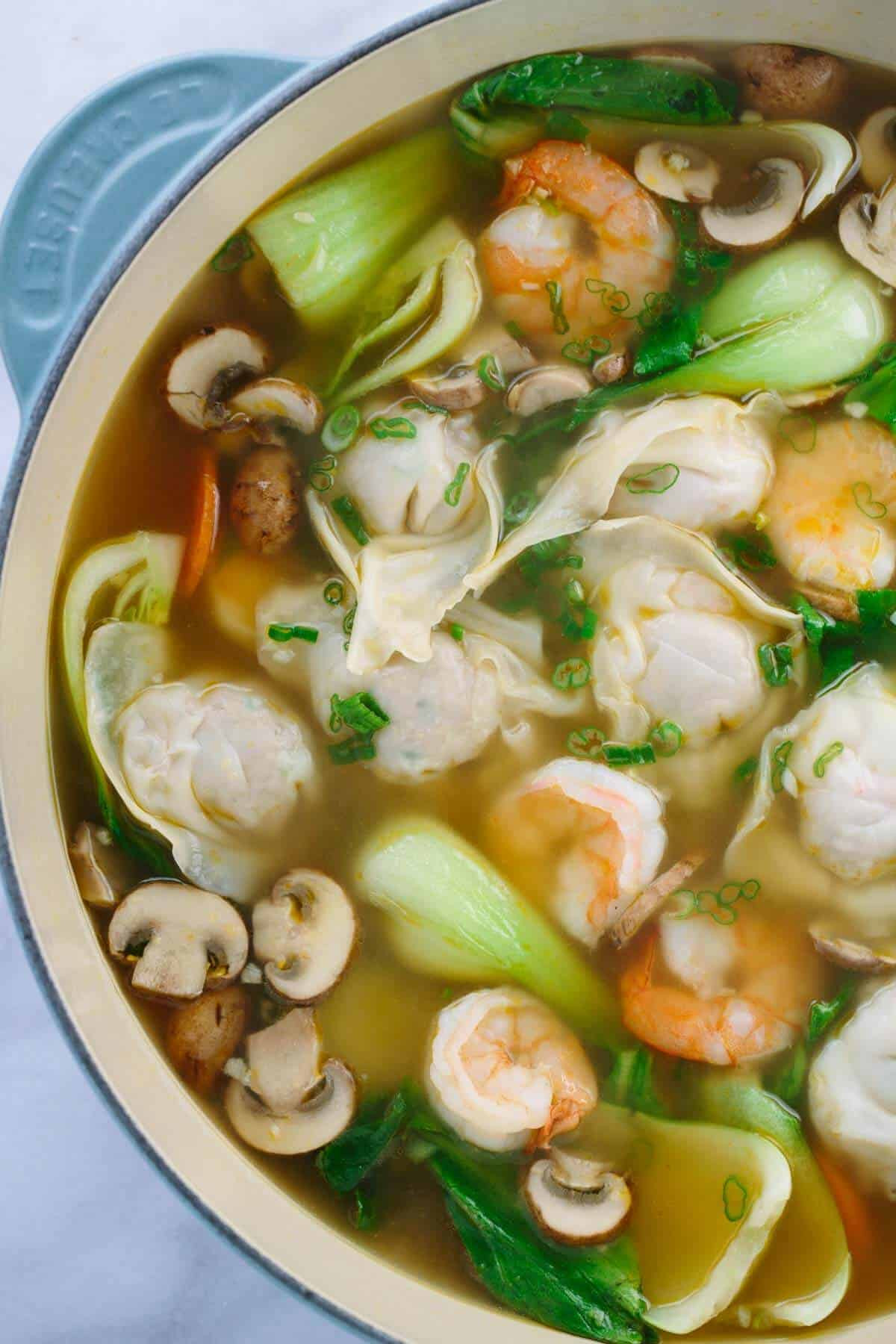 Chinese Soup Recipes
 Easy Homemade Wonton Soup Recipe Jessica Gavin