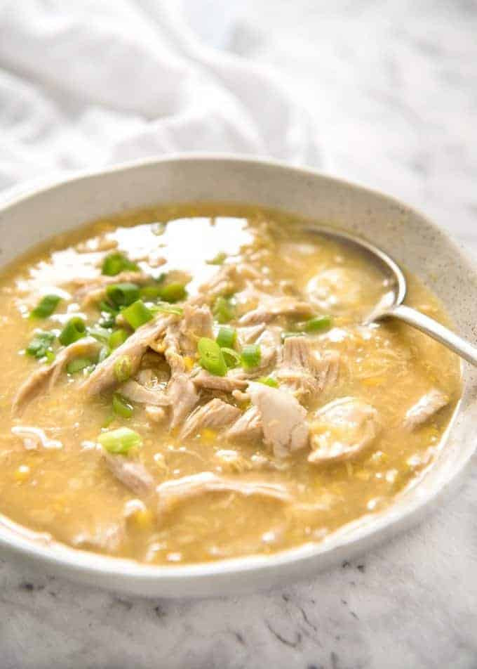 Chinese Soup Recipes
 Chinese Corn Soup with Chicken