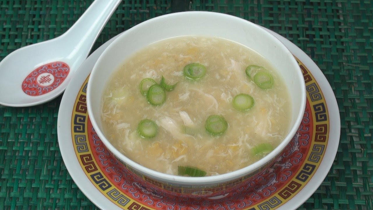 Chinese Soup Recipes
 Chinese Chicken and Sweetcorn Soup Recipe