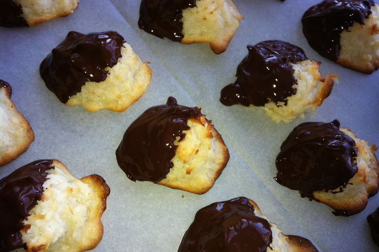 Chocolate Dipped Coconut Macaroons Recipe
 Chocolate Dipped Coconut Macaroons Recipe on Food52