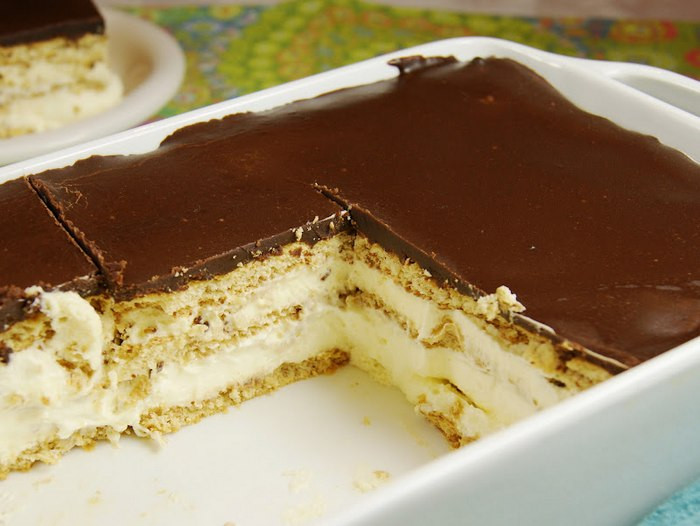 Chocolate Eclair Cake Paula Deen
 Chocolate Eclair Dessert With Cream Cheese