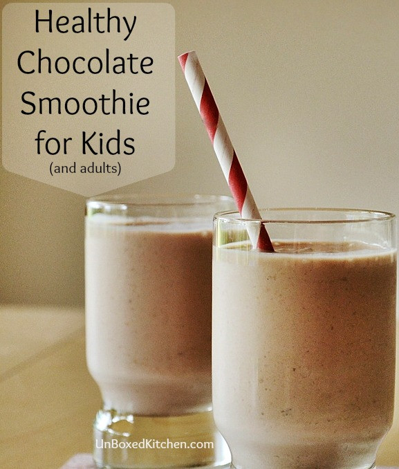 Chocolate Smoothies For Kids
 Healthy Chocolate Smoothie for Kids UnBoxed Kitchen