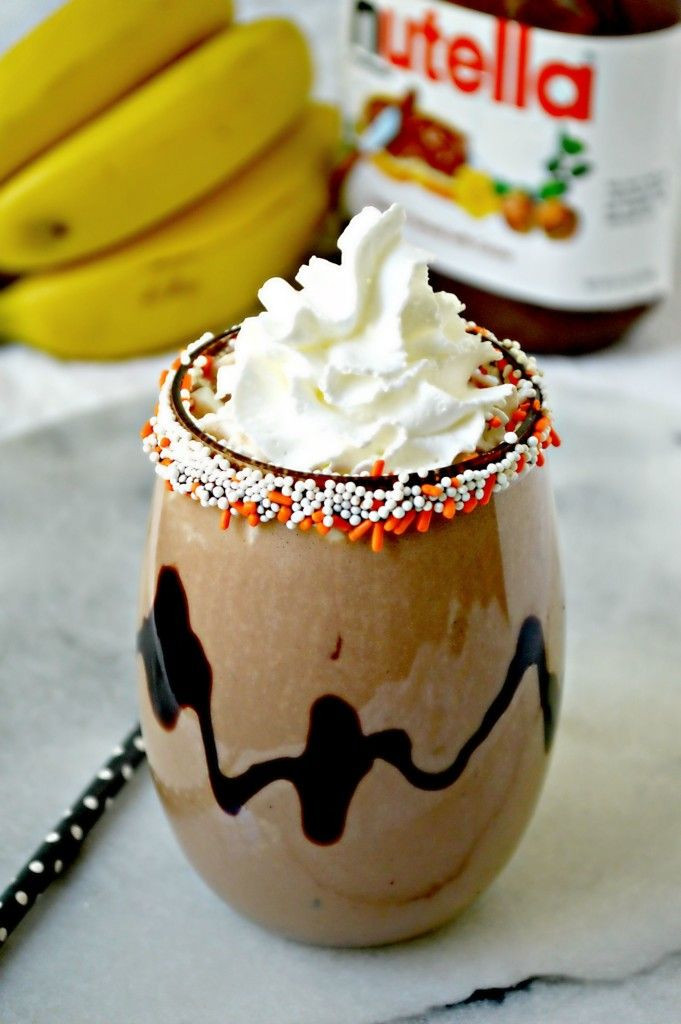 Chocolate Smoothies For Kids
 Nutella Banana Chocolate Smoothies A Spark of Creativity