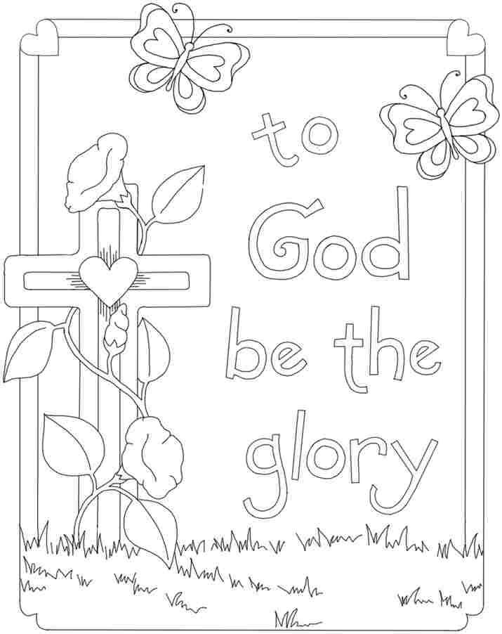 Christian Coloring Pages For Toddlers
 Printable Free Christian Easter Coloring Pages For Kids