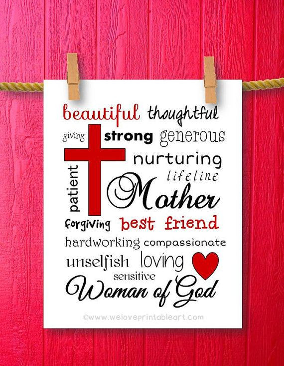 Christian Mother Quotes
 Christian Quotes About Mothers Day QuotesGram