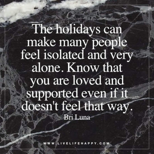 Christmas Alone Quotes
 10 Tips For Surviving The Holiday Season Alone That Girl