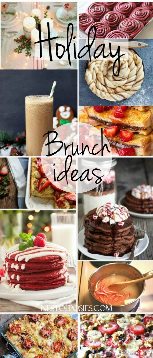 Christmas Breakfast Party Ideas
 Holiday Brunch Ideas Best of Pinterest